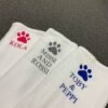 3 set of dog blanket pink Kola grey Missi and Rossi blue Toby and Peppi 1