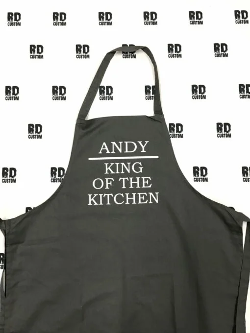 King/Queen Of The Kitchen Apron - Image 2