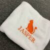 Cat blanket orange jasper 1