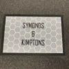 Grey patten standard floor mat 1