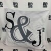 Initials marble cushion 2