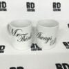 Mr Think I'm Right/Mrs Always Im Right Mug Set