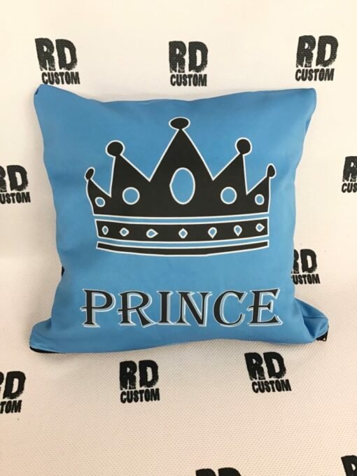 Prince blue cushion 2