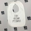 i cry you jump bib