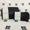initials black set make up bag 1