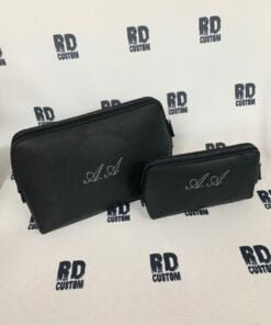initials black set make up bag 3 1