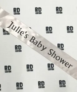 Personalised Baby Shower Sash