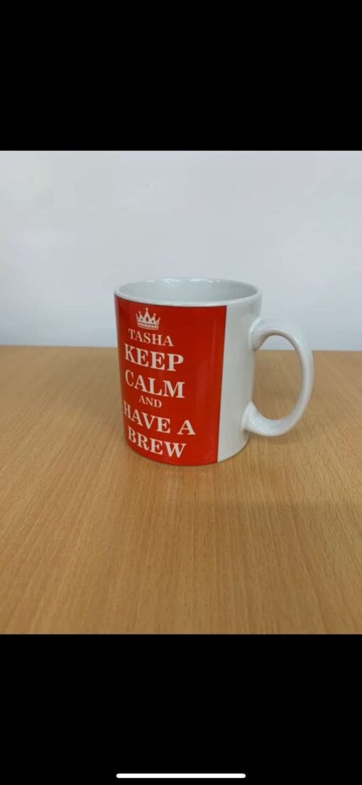 keep calm and have abrew red