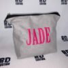 small grey name bag 1