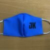 blue with initial