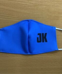 Colour Face Mask With Initials