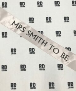 Mrs To Be Sashes