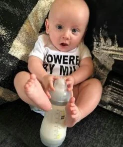 Powered By Milk Baby Vest