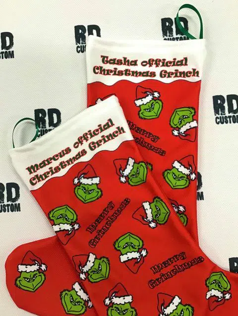 Grinch Christmas Stocking