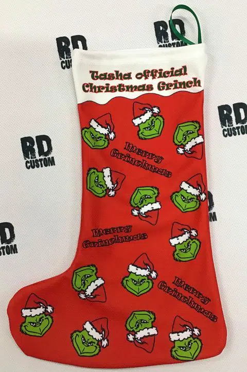 Grinch Christmas Stocking - Image 3