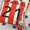 frankie 21 red and white with matching mug 2