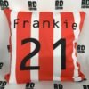 frankie red and white
