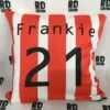 frankie red and white