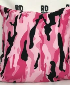 Pink Camo Cushion